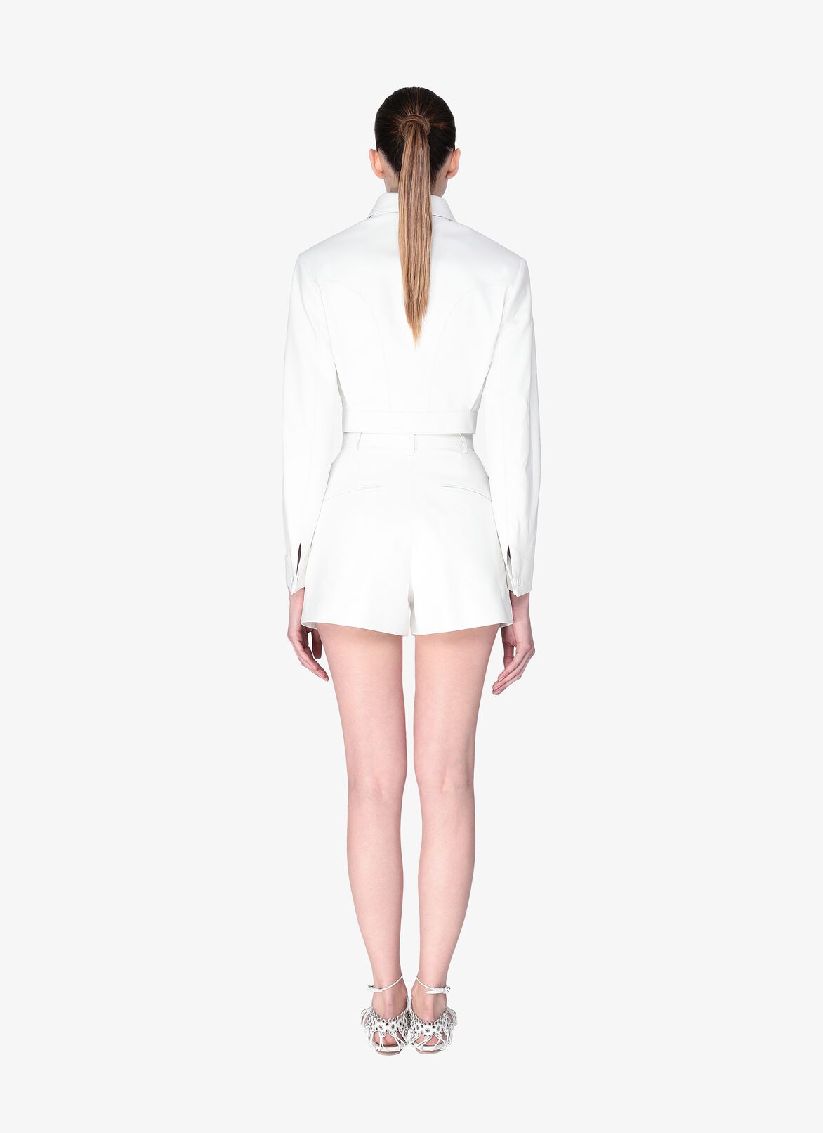 Alaïa Edition 1992 Leather Jacket ALAÏA WHITE ALAÏA EDITION 1992 LEATHER JACKET